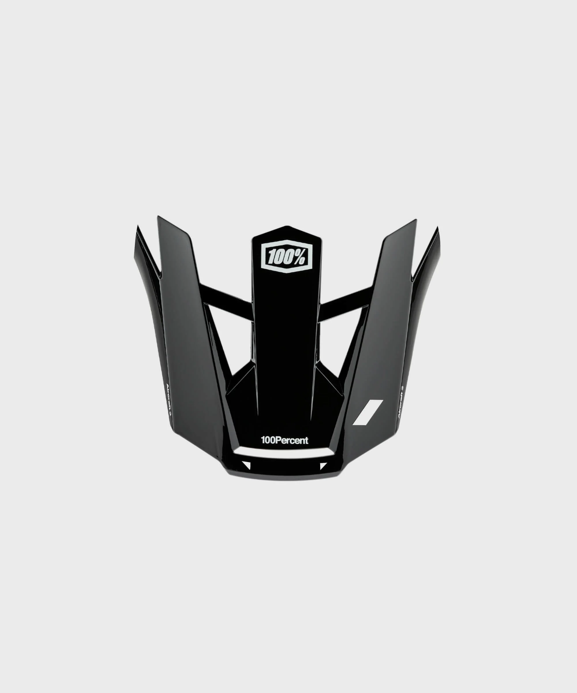 100% Aircraft 2 Replacement Visor Black / White S