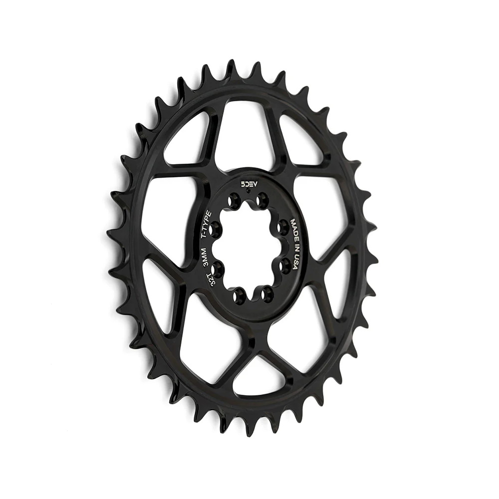 5Dev 8-Bolt Direct Mount T-Type Aluminium Chainrings - Image 3