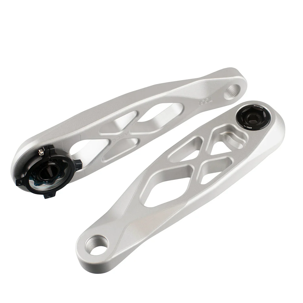 5Dev R-Spec Trail/Enduro Crank Arms 155mm Raw Silver