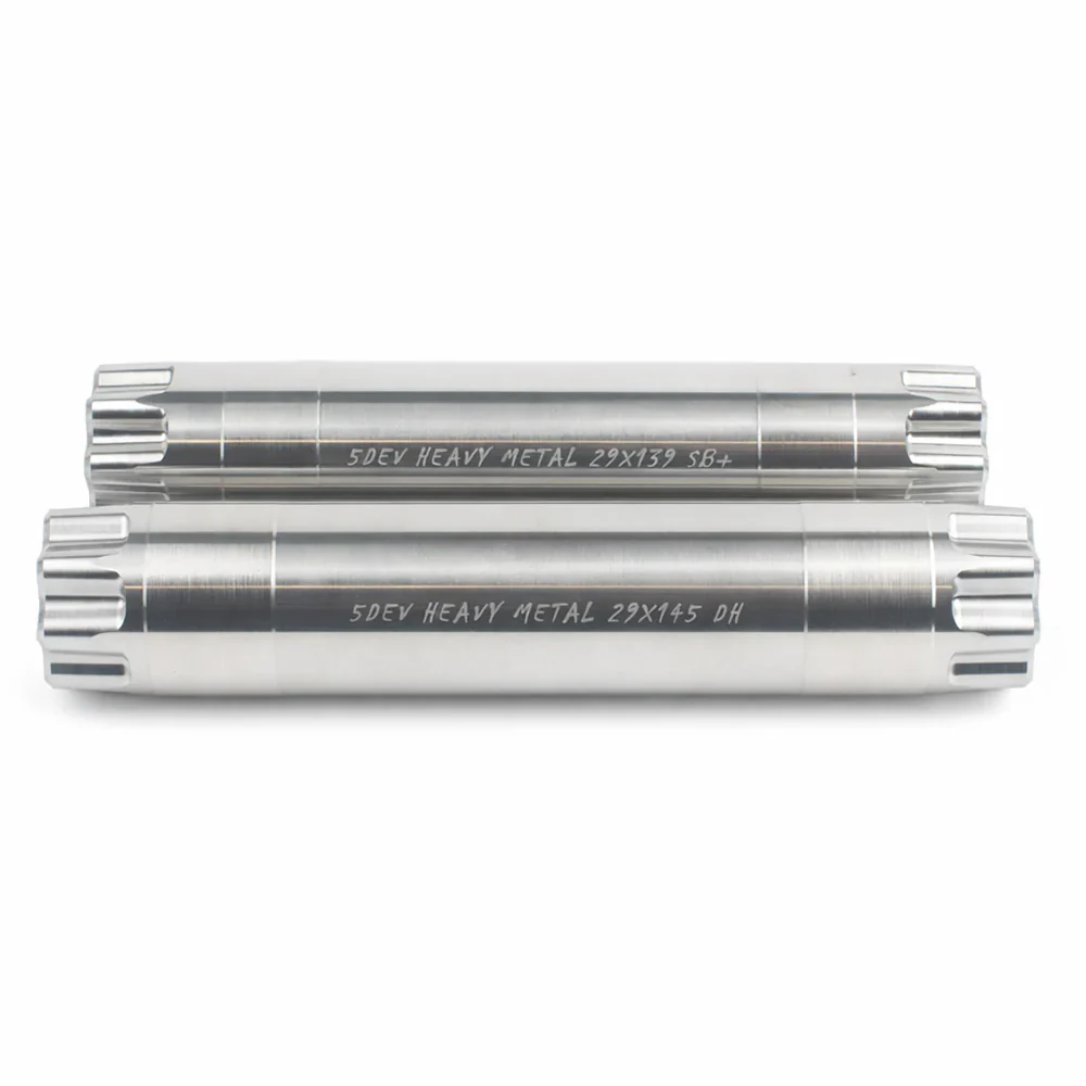 5Dev Stainless Steel Crank Spindle 29x139mm