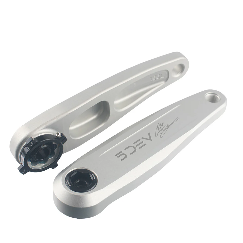 5Dev Zink FR Crank Arms 155mm Raw Silver