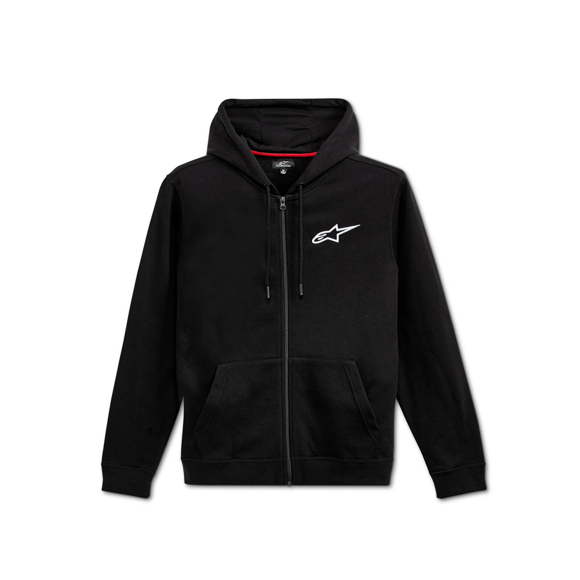 Ageless Chest Hoodie Black White S