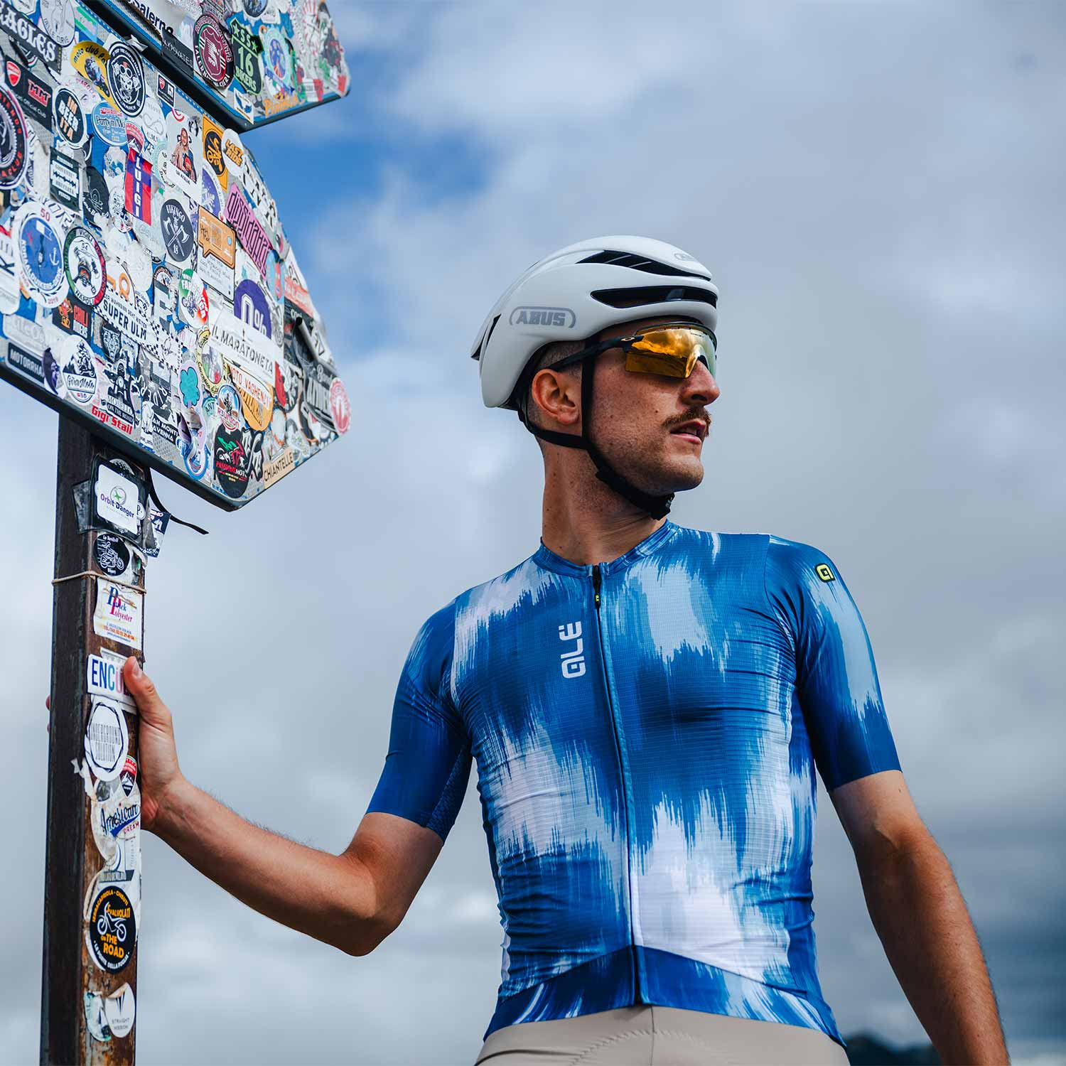 Ale Clothing Argon PR-E Short Sleeved Jersey - S - Blue PR-E - Image 5