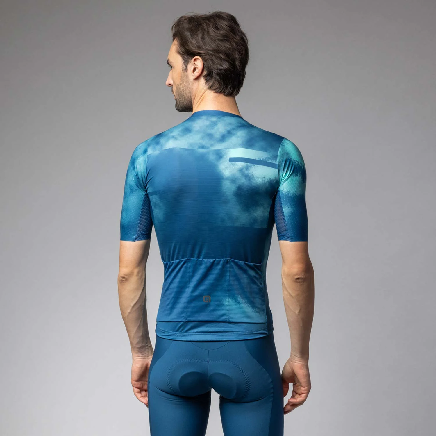 Ale Clothing Atmosphera PR-E Short Sleeved Jersey - S - Light-Blue PR-E - Image 2