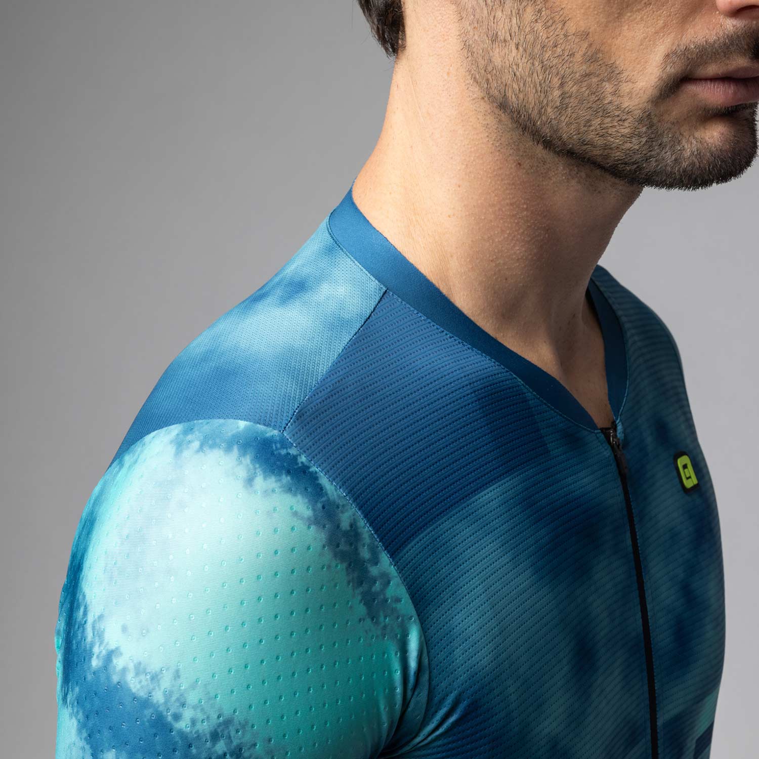 Ale Clothing Atmosphera PR-E Short Sleeved Jersey - S - Light-Blue PR-E - Image 3