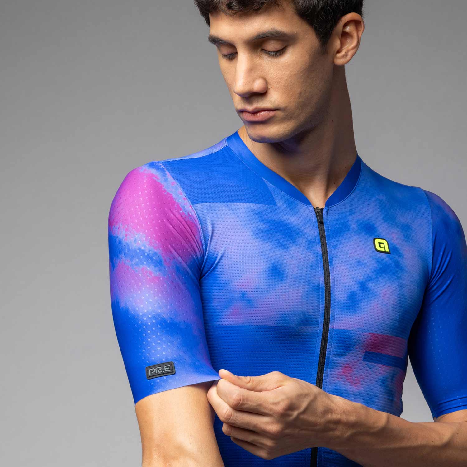 Ale Clothing Atmosphera PR-E Short Sleeved Jersey - XL - Blue PR-E - Image 3