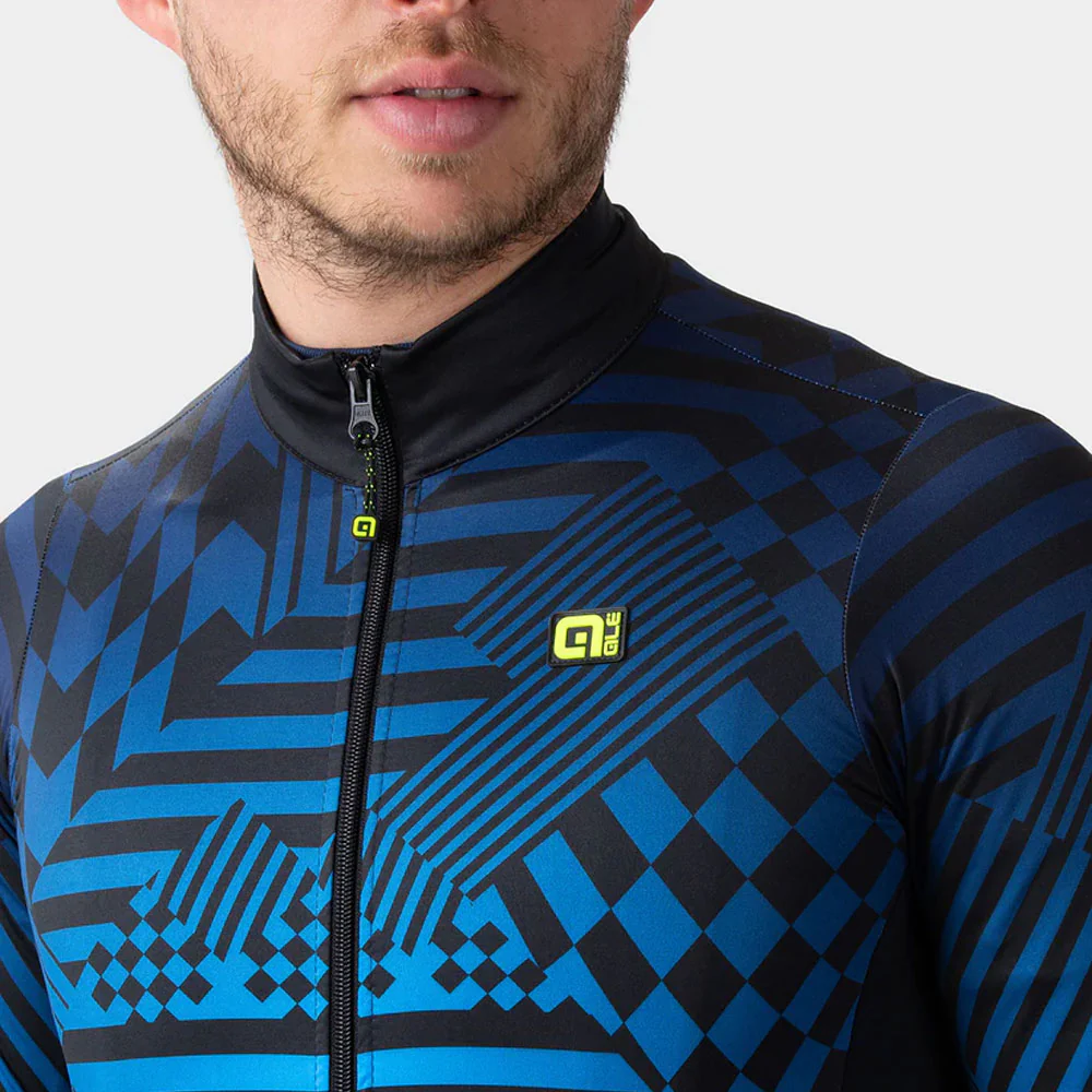 Ale Clothing Checker PR-S Long Sleeved Jersey - Image 3