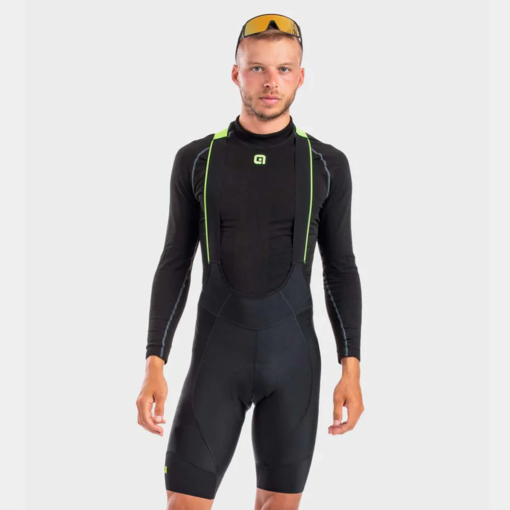 Ale Clothing Clima R-Ev1 Winter Bibshorts Fluo Yellow XXL