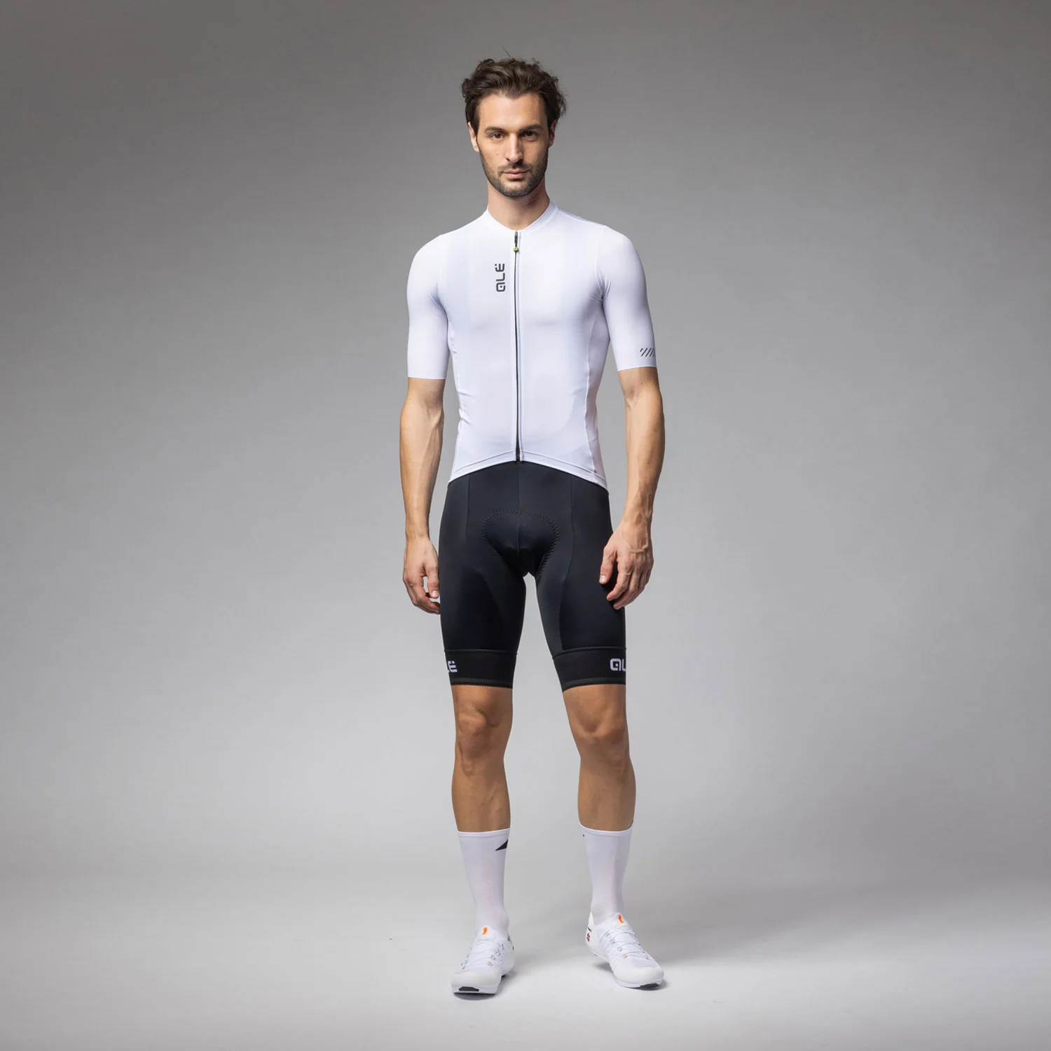 Ale Clothing Colour Black Pragma SS Jersey White