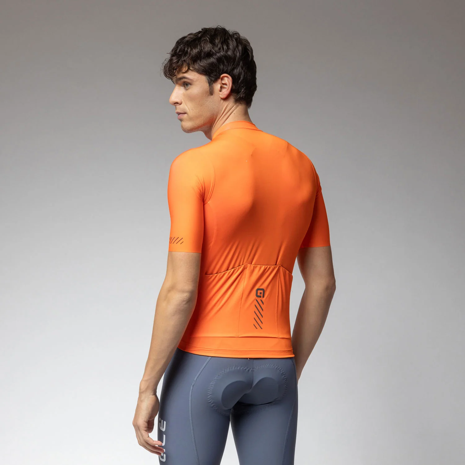 Ale Clothing Colour Block Pragma Short Sleeved Jersey SS26 - L - Orange Pragma - Image 2