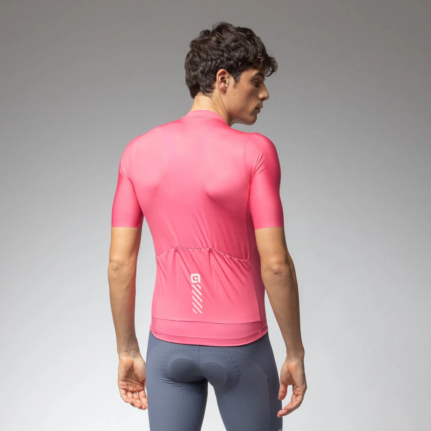 Ale Clothing Colour Block Pragma Short Sleeved Jersey SS26 - M - Pink Pragma - Image 2