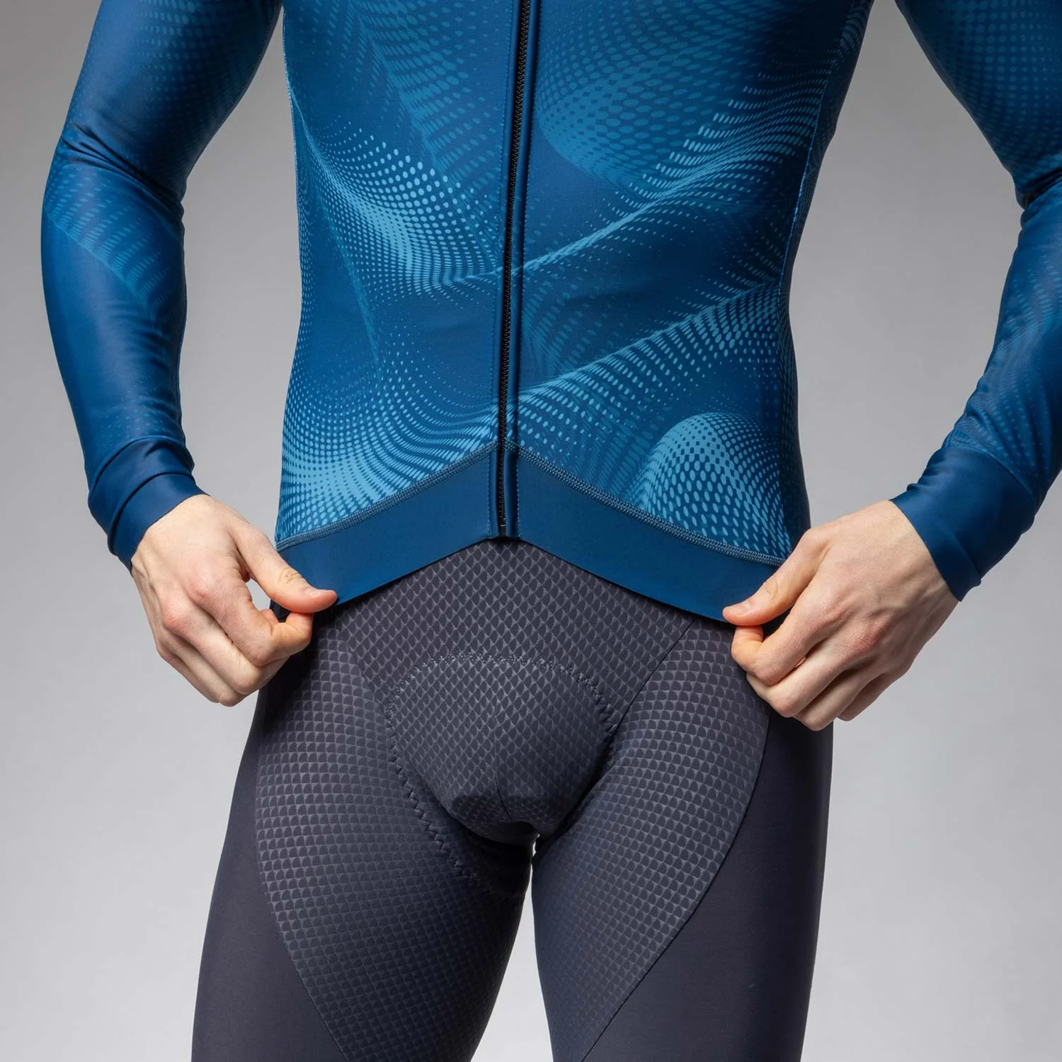Ale Clothing Cosmic Pragma Long Sleeved Jersey - S - Blue Pragma - Image 4