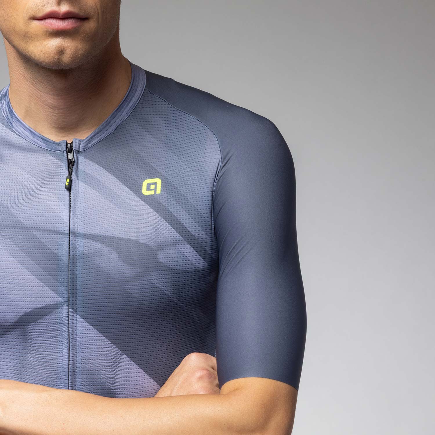 Ale Clothing Crash Pragma Short Sleeved Jersey - M - Grey Pragma - Image 4
