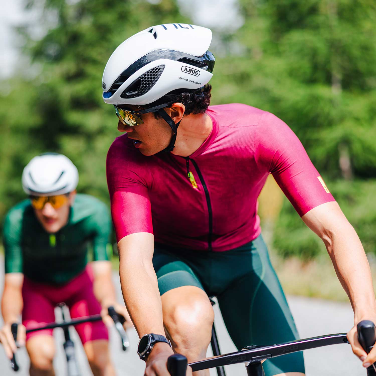Ale Clothing Deep Pragma Short Sleeved Jersey - L - Purple Pragma - Image 7