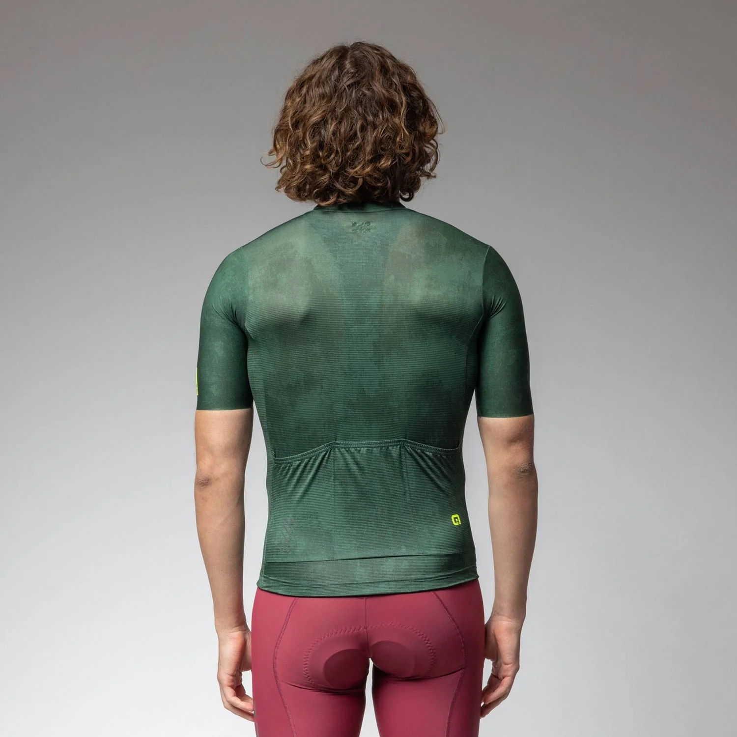 Ale Clothing Deep Pragma Short Sleeved Jersey - M - Green Pragma - Image 2
