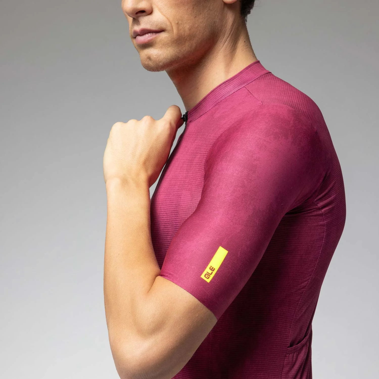 Ale Clothing Deep Pragma Short Sleeved Jersey - S - Purple Pragma - Image 3
