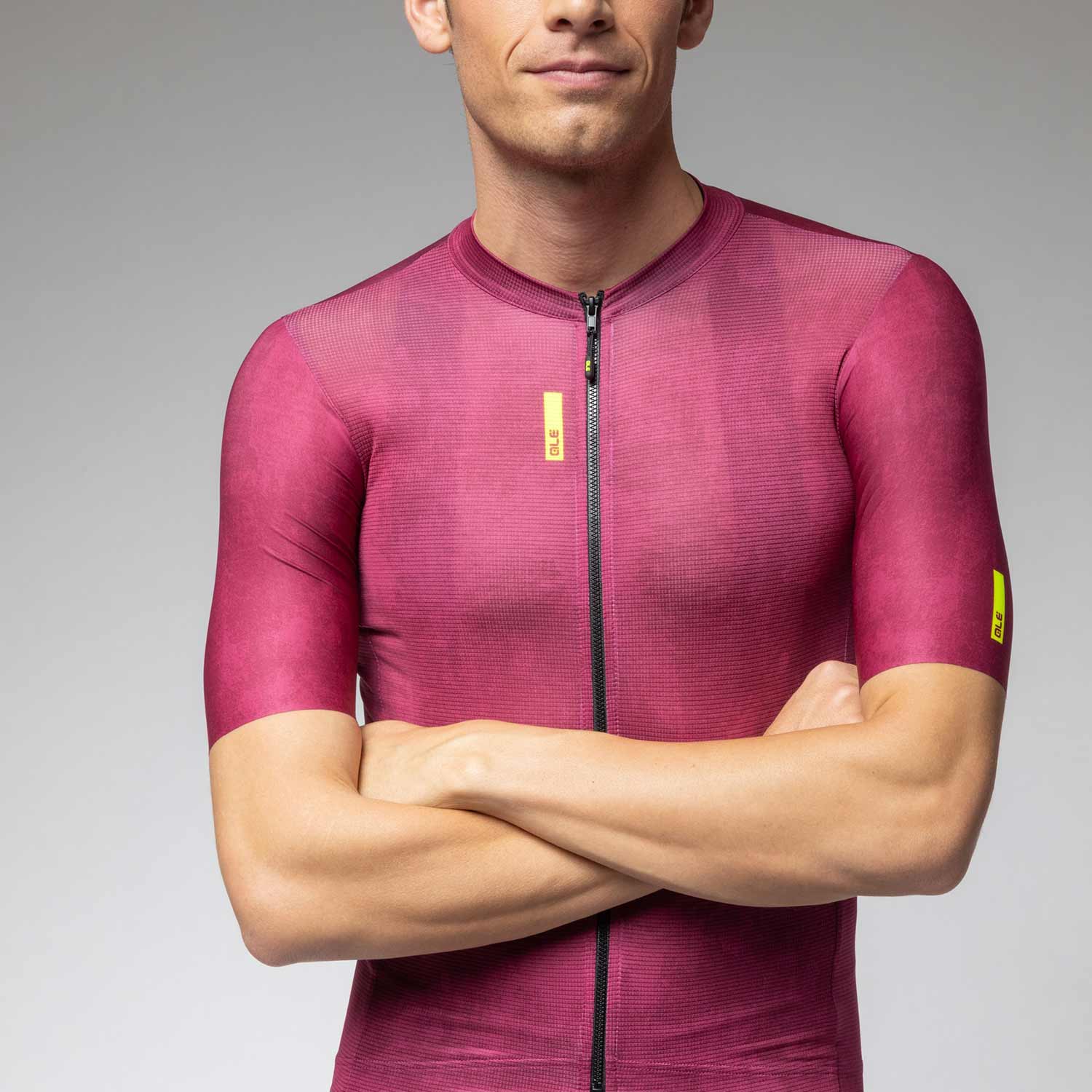Ale Clothing Deep Pragma Short Sleeved Jersey - S - Purple Pragma - Image 4