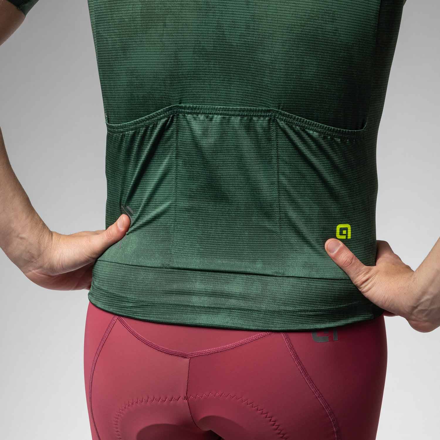 Ale Clothing Deep Pragma Short Sleeved Jersey - XL - Green Pragma - Image 5