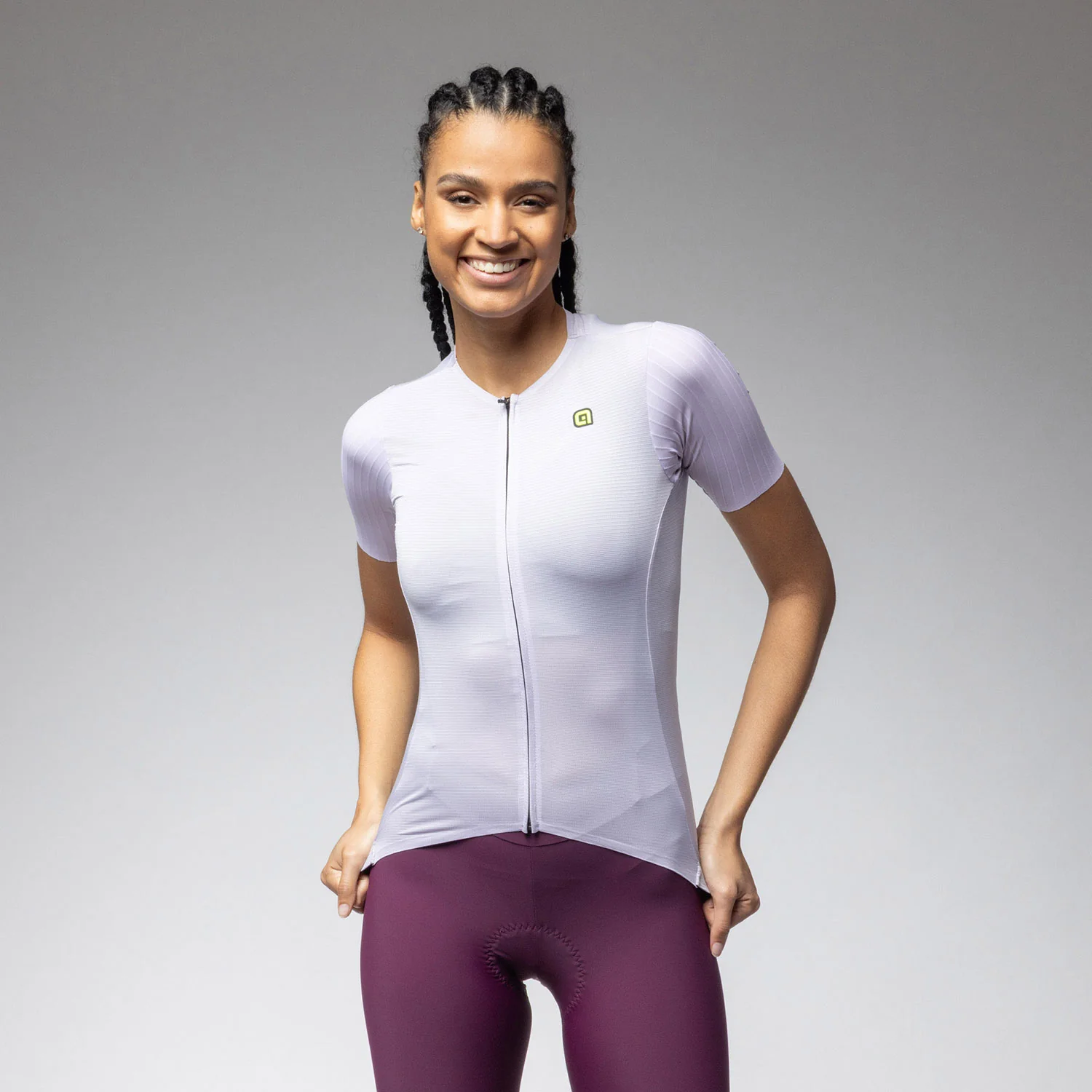 Ale Clothing Earthy Style 2.0 PR-E Womens Short Sleeved Jersey - S - Lightpink PR-E