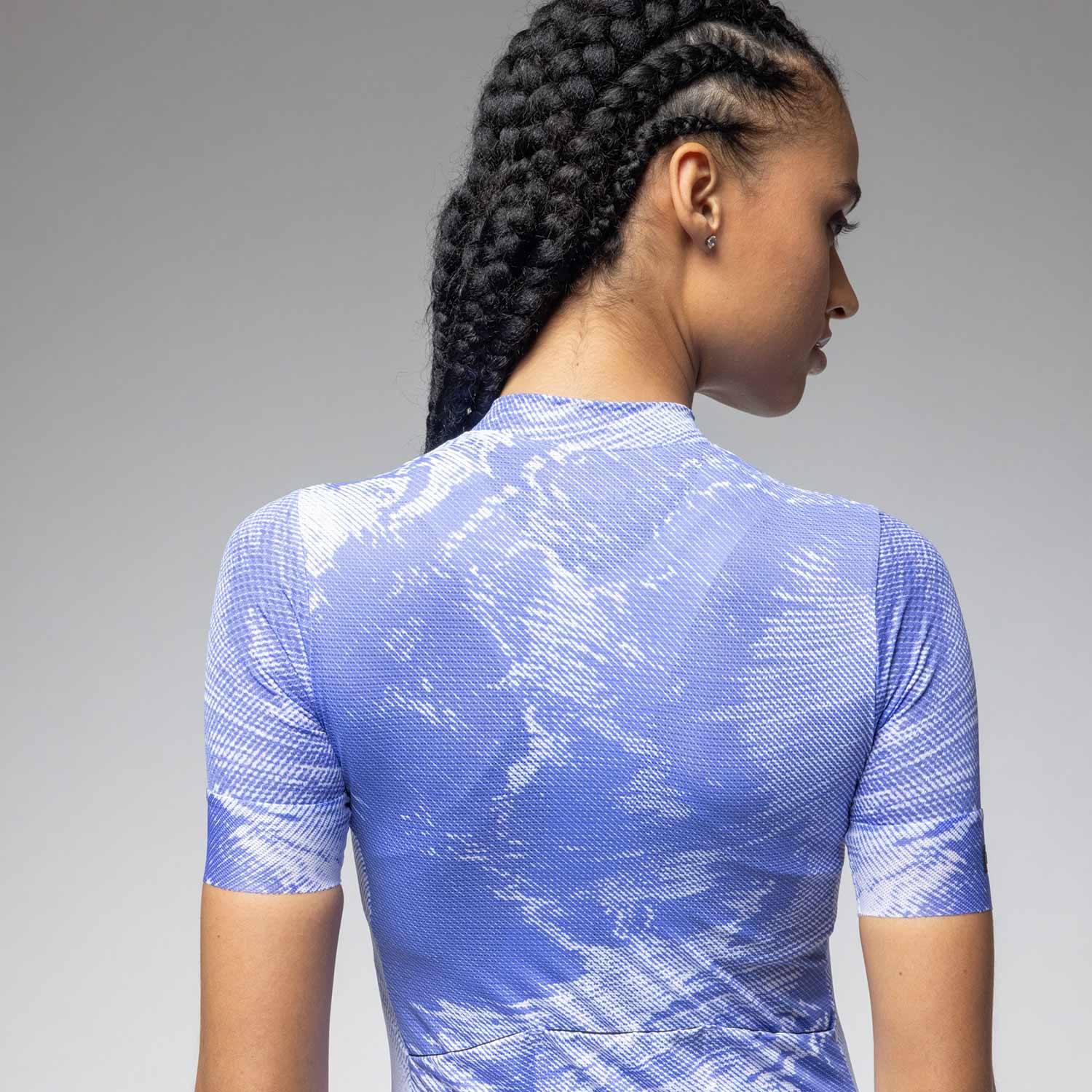 Ale Clothing Fan PR-E Womens Short Sleeved Jersey - M - Blue PR-E - Image 4