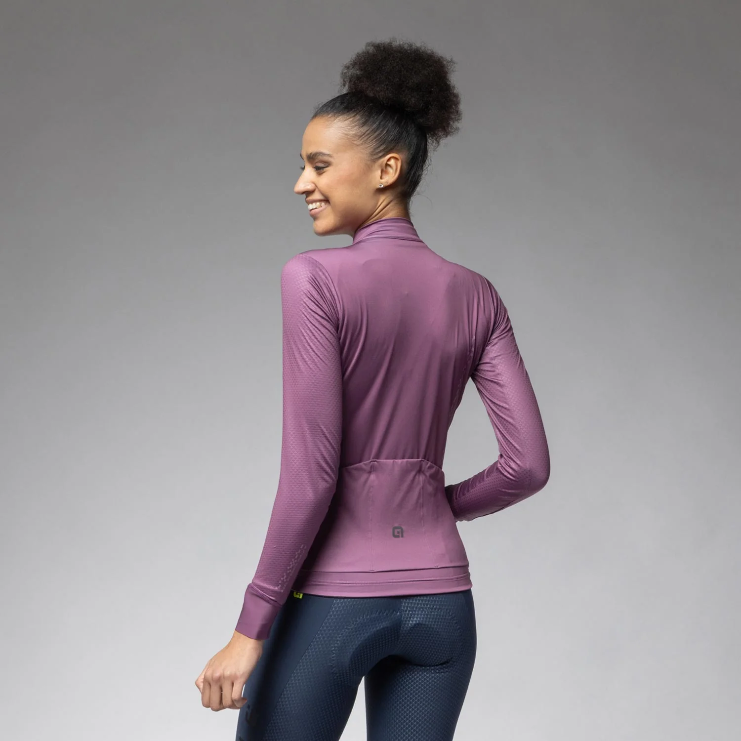 Ale Clothing Follow Me 2.0 PR-E Long Sleeve Womens Jersey - L - Purple PR-E - Image 2