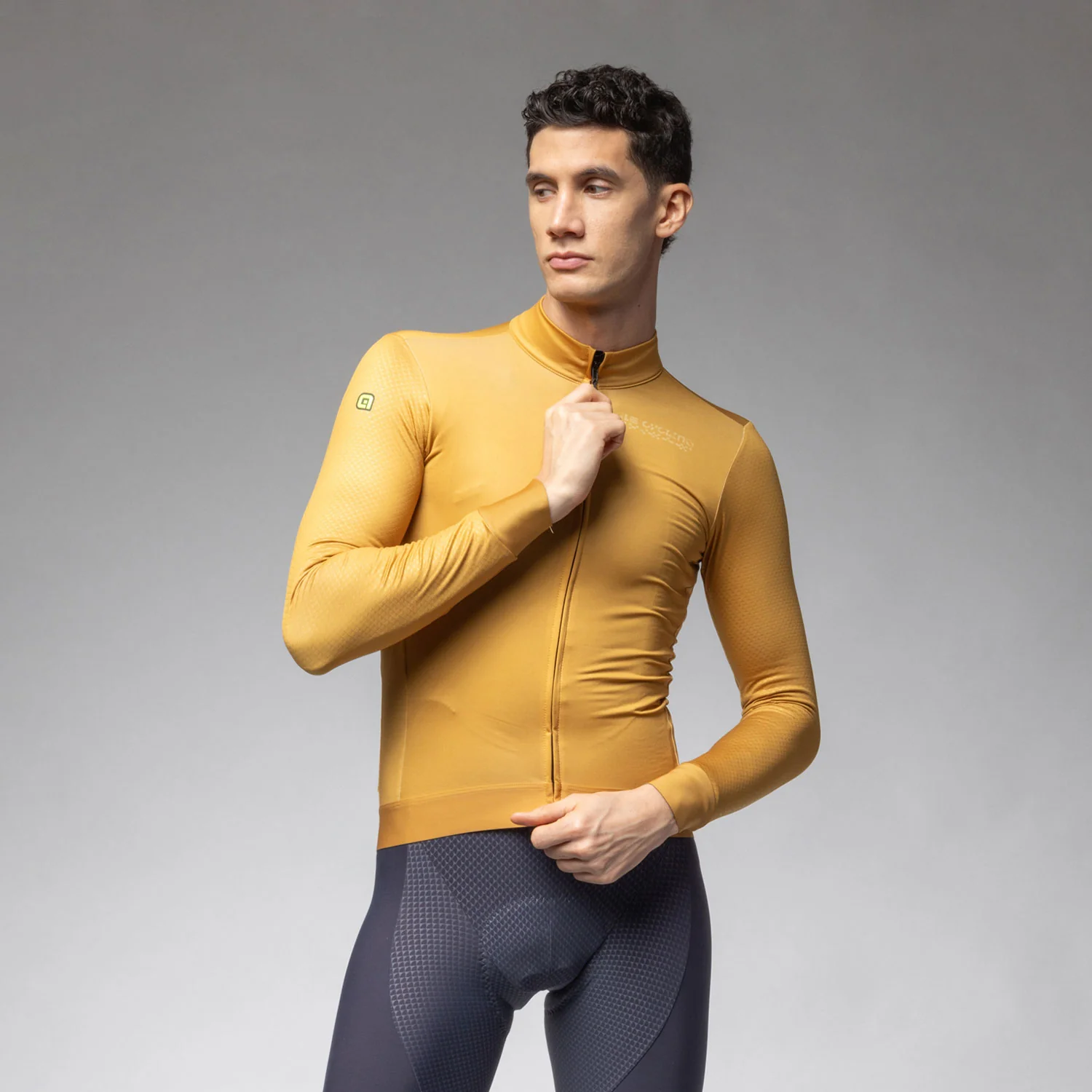 Ale Clothing Follow Me 2.0 PR-E LS Jersey Kashmir Yellow M
