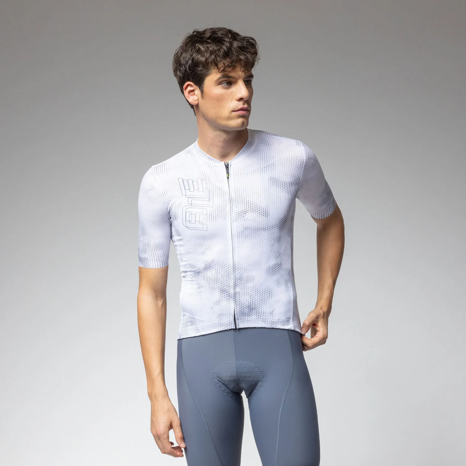 Ale Clothing Follow Me 2.0 PR-E Short Sleeved Jersey - M - White PR-E