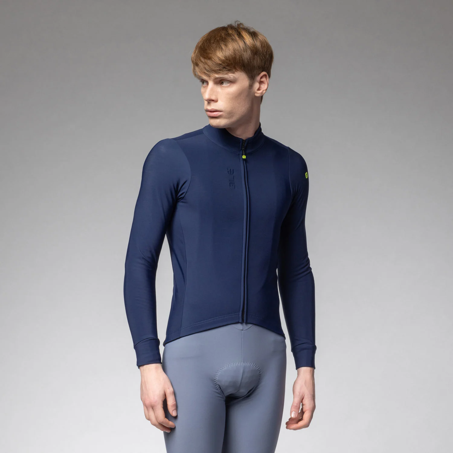 Ale Clothing Fondo 3.0 Pragma Long Sleeved Jersey Navy Blue S