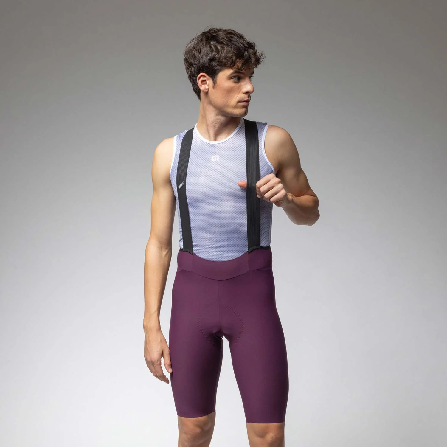 Ale Clothing Go R-EV1 Bibshorts - M - Purple R-EV1