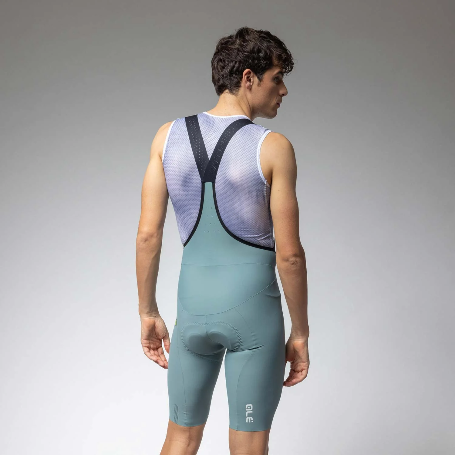 Ale Clothing Go R-EV1 Bibshorts - S - Cyan R-EV1 - Image 2