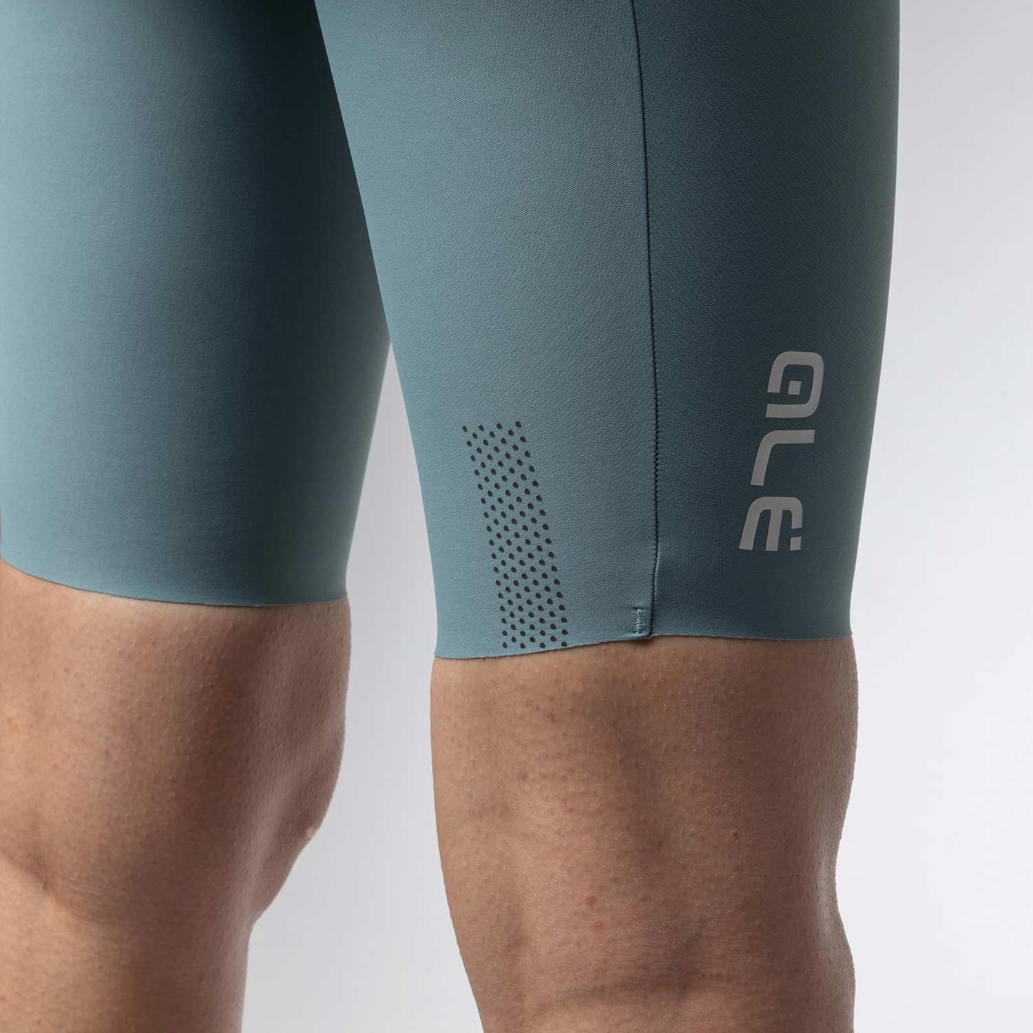 Ale Clothing Go R-EV1 Womens Bibshorts - M - Cyan R-EV1 - Image 6