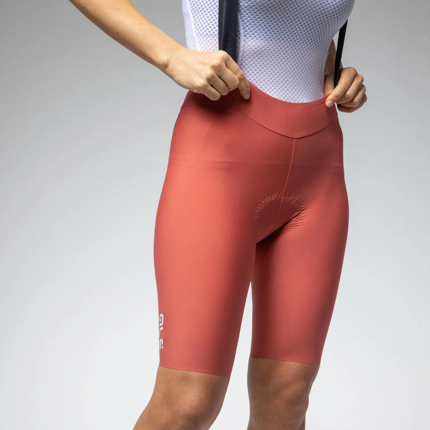 Ale Clothing Go R-EV1 Womens Bibshorts - XL - Orange R-EV1 - Image 3