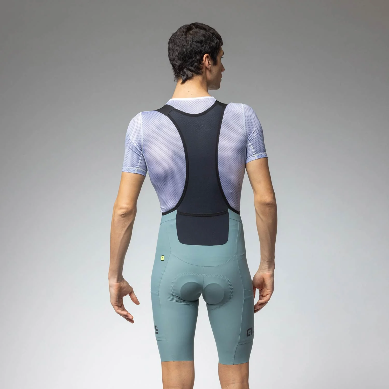 Ale Clothing Gravel Pro Off Road Bibshorts - M - Cyan Off Road/Gravel - Image 2