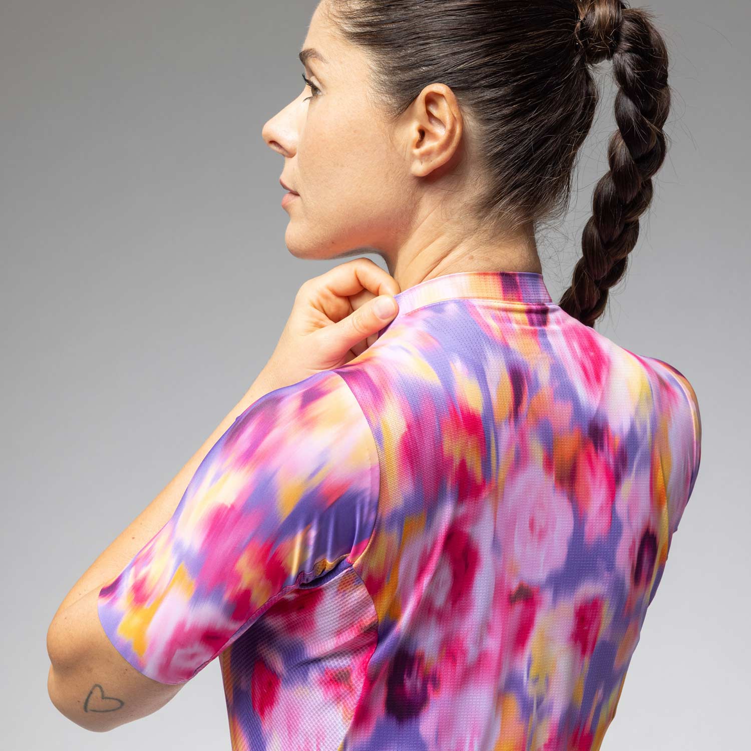 Ale Clothing Jardin 2.0 PR-E Womens Short Sleeved Jersey - M - Pink PR-E - Image 4