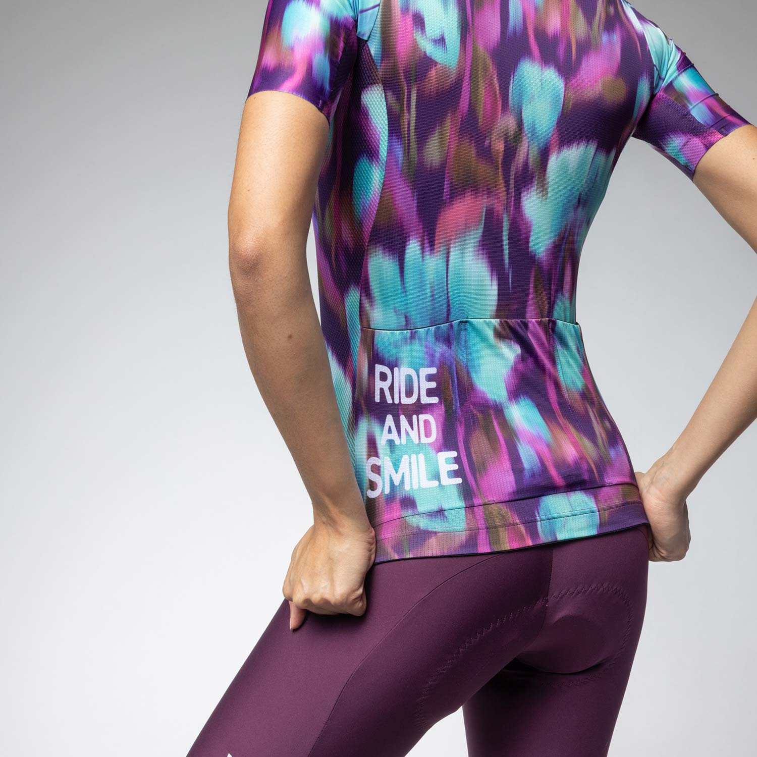 Ale Clothing Jardin 2.0 PR-E Womens Short Sleeved Jersey - S - Purple PR-E - Image 5