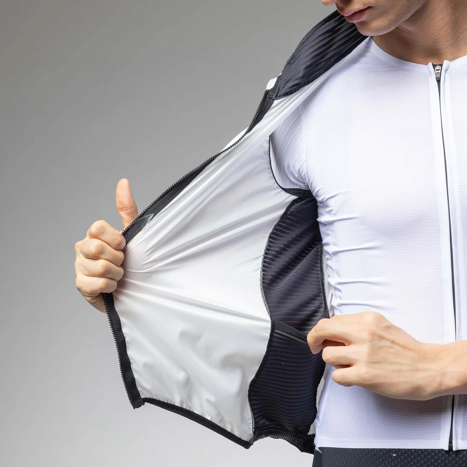 Ale Clothing Light Pack 2.0 Gilet - M - White - Image 5