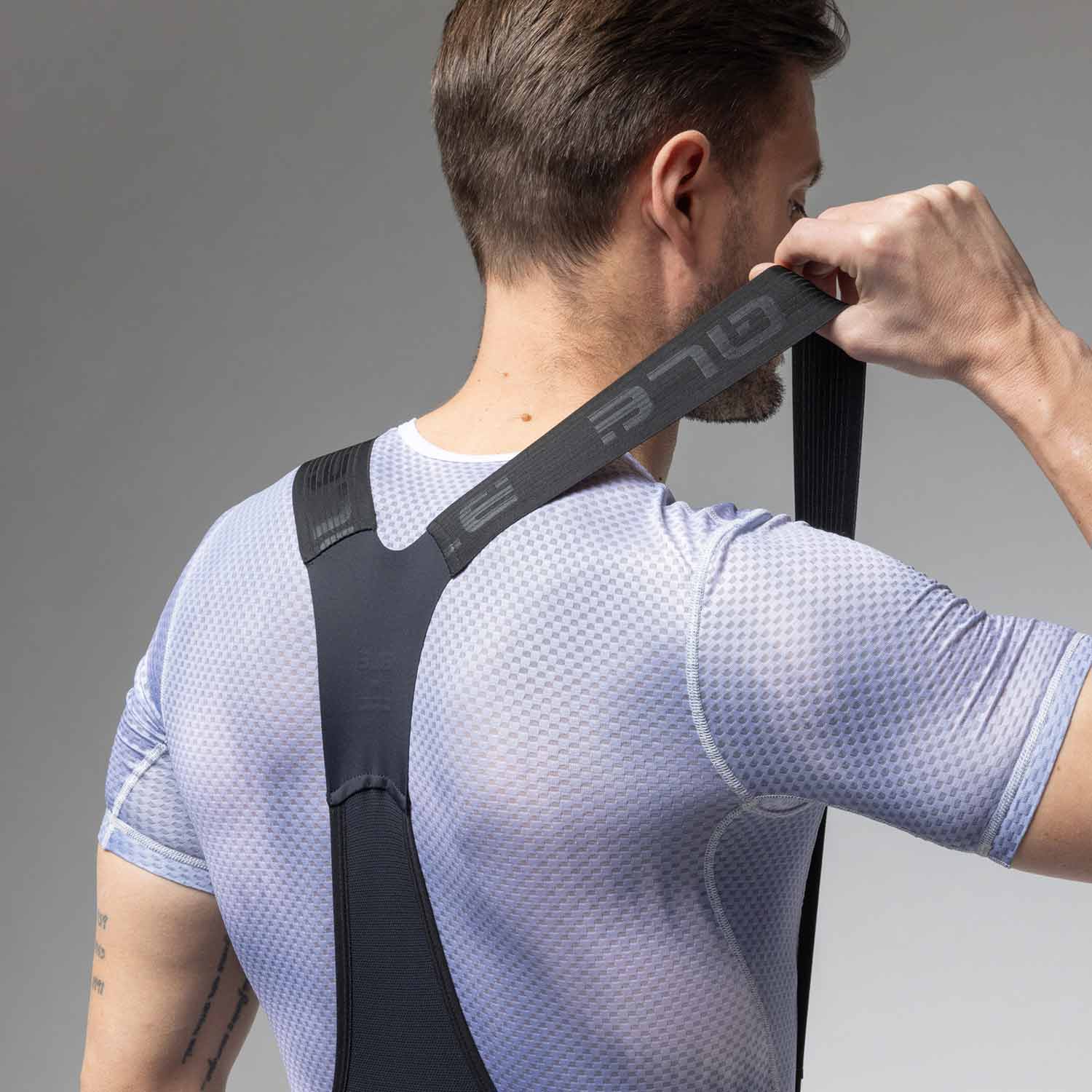 Ale Clothing Magic Colour PR-E Bibshorts - M - Grey PR-E - Image 5