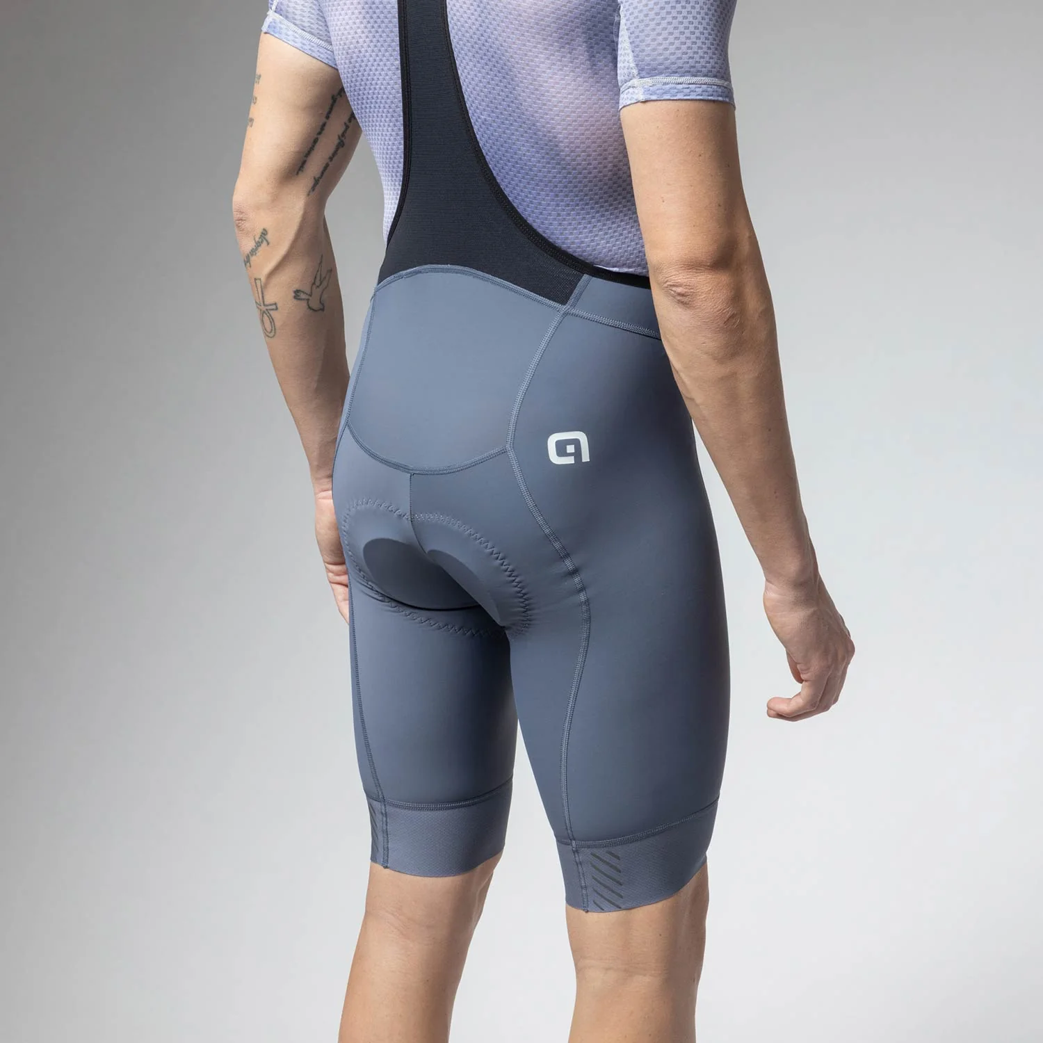 Ale Clothing Magic Colour PR-E Bibshorts - XL - Grey PR-E - Image 4