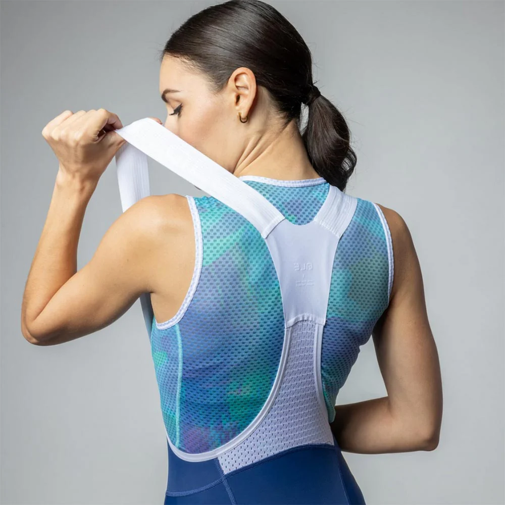 Ale Clothing Magic Colour PR-E Womens Bibshorts - XS - Blue PR-E - Image 4