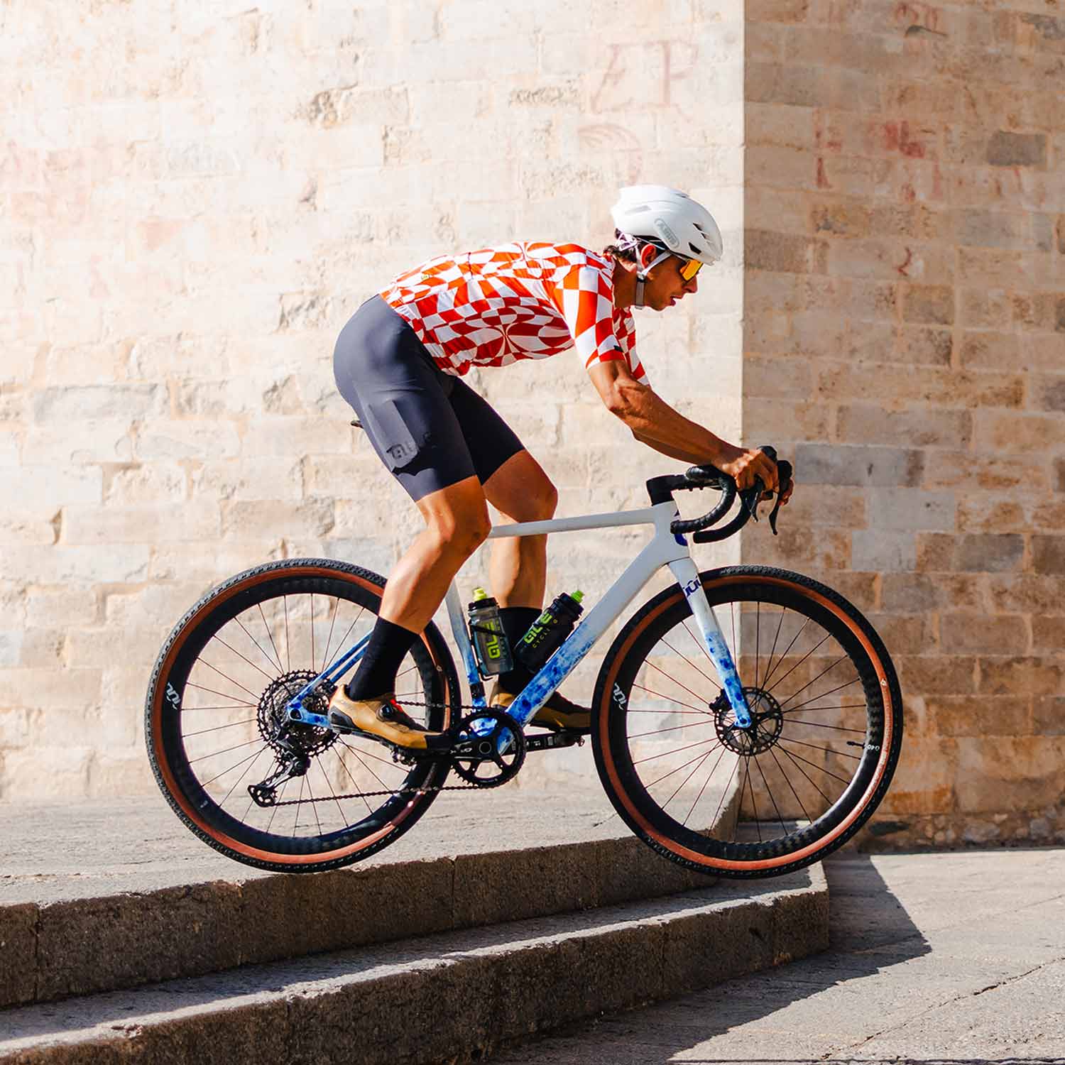 Ale Clothing Multiverso 2.0 PR-E Short Sleeved Jersey - L - Orange PR-E - Image 7