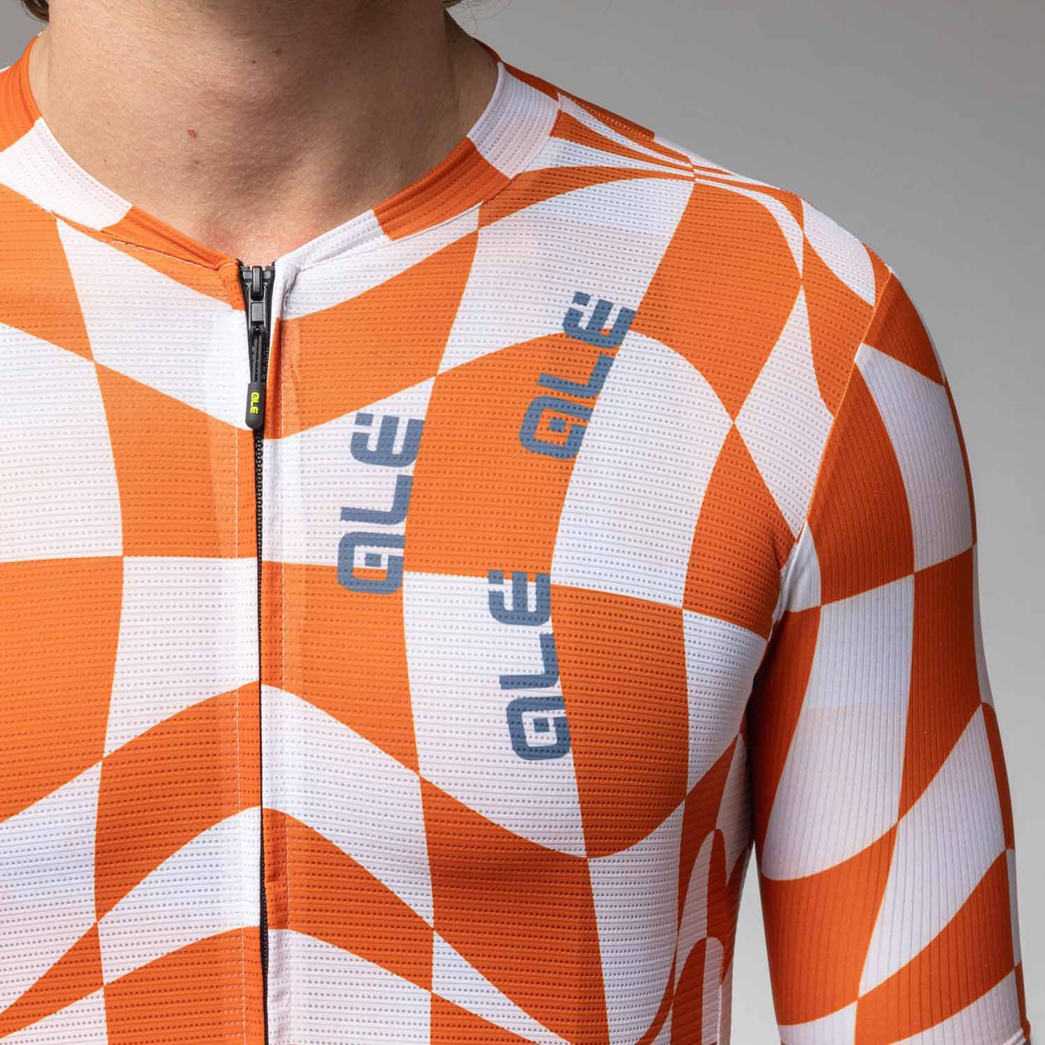 Ale Clothing Multiverso 2.0 PR-E Short Sleeved Jersey - M - Orange PR-E - Image 4