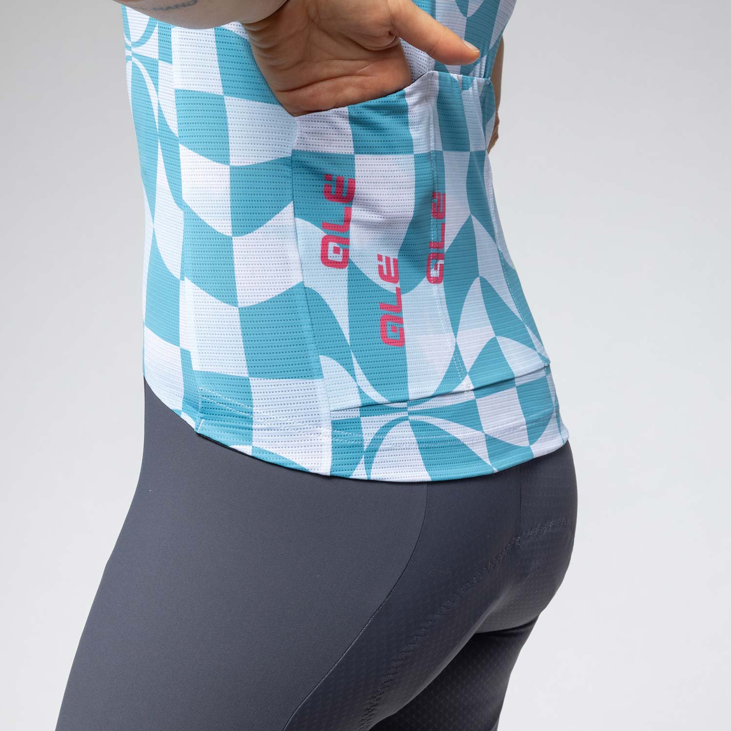 Ale Clothing Multiverso 2.0 PR-E Womens Short Sleeved Jersey - M - Cyan PR-E - Image 4