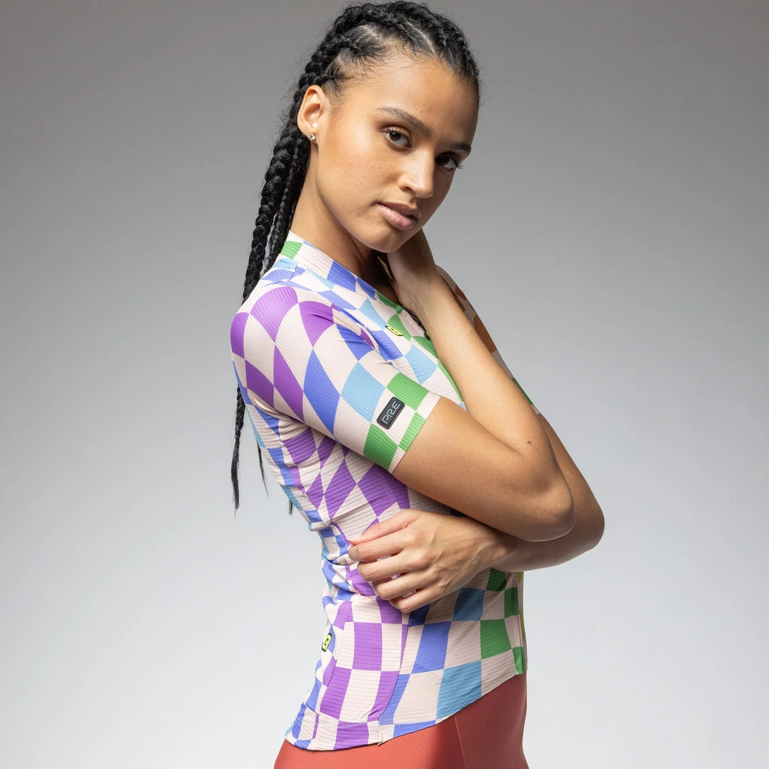 Ale Clothing Multiverso 2.0 PR-E Womens Short Sleeved Jersey - S - Multi PR-E - Image 3