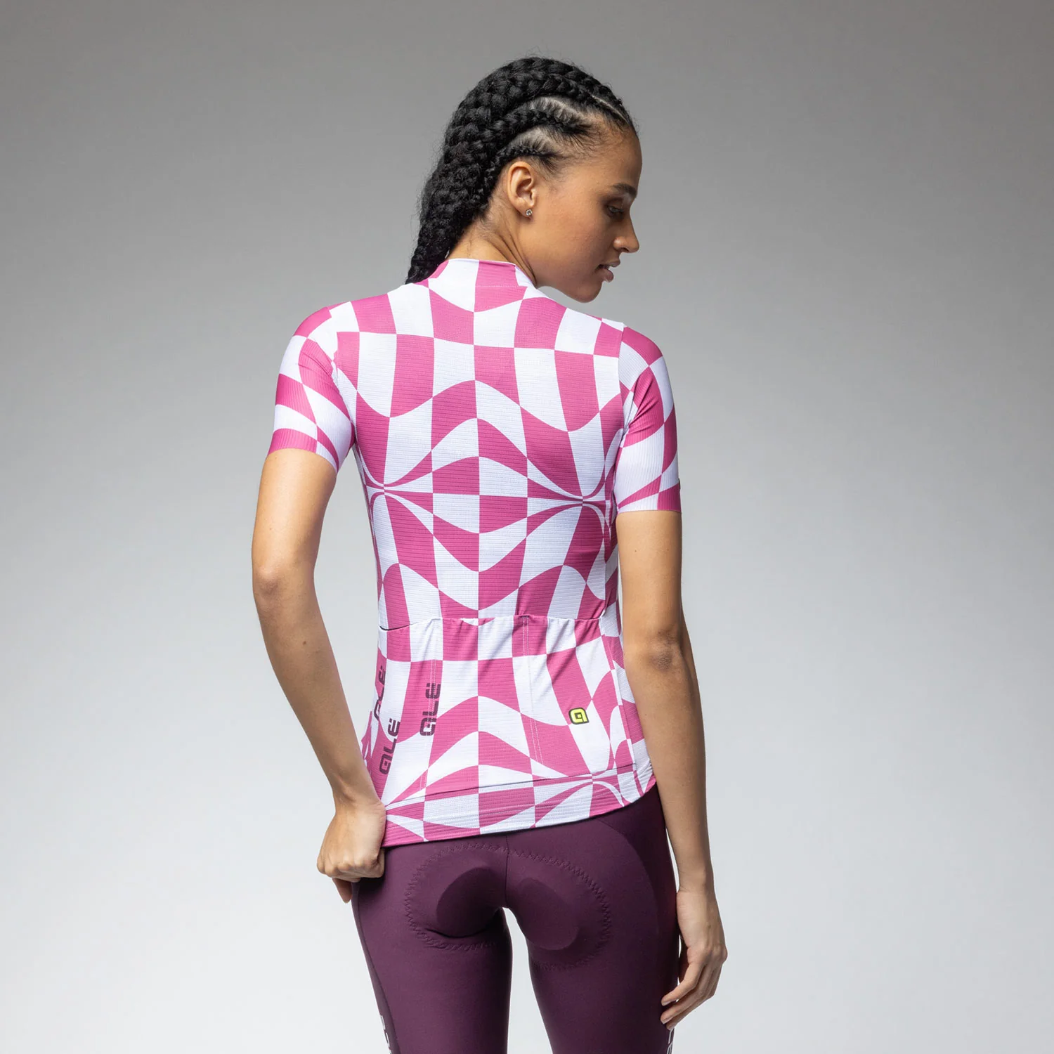Ale Clothing Multiverso 2.0 PR-E Womens Short Sleeved Jersey - S - Pink PR-E - Image 2