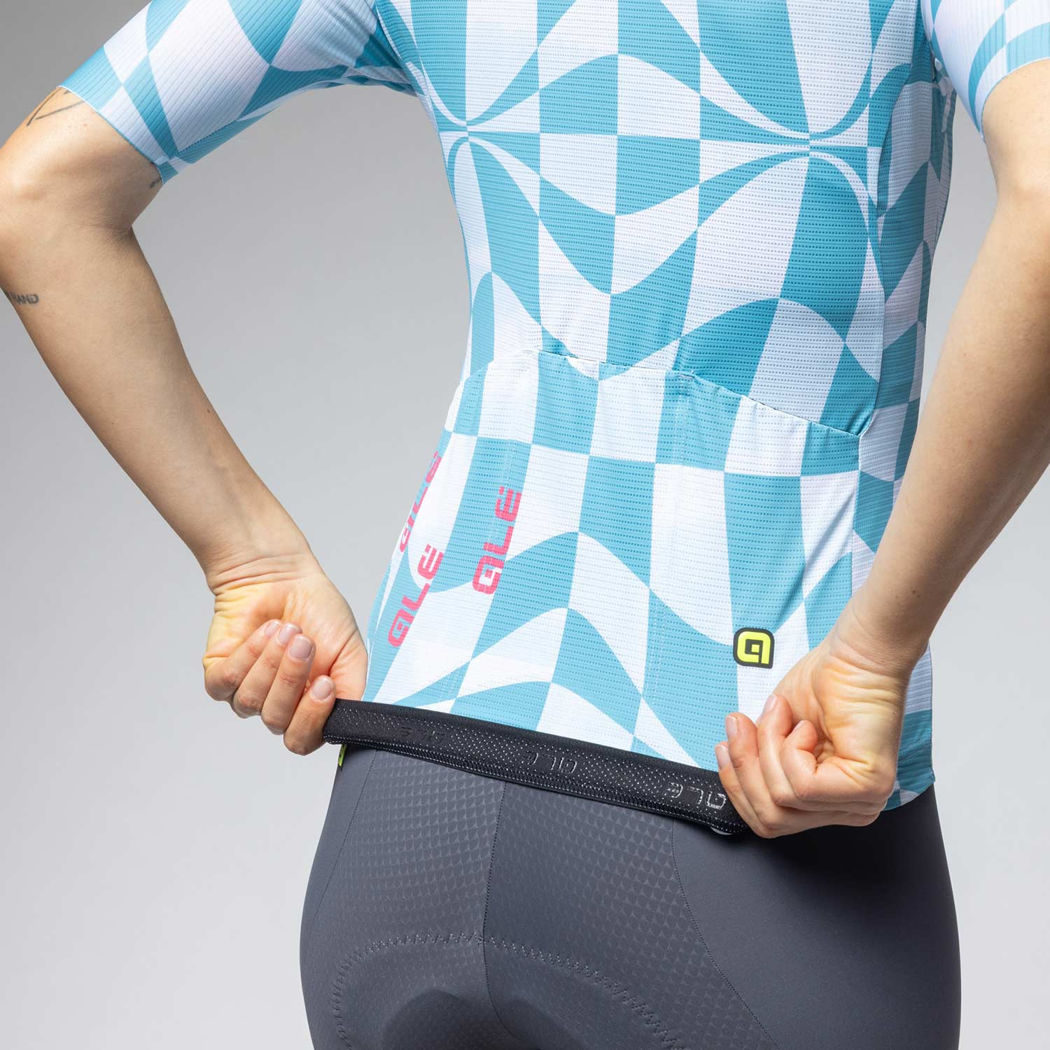 Ale Clothing Multiverso 2.0 PR-E Womens Short Sleeved Jersey - XL - Cyan PR-E - Image 5