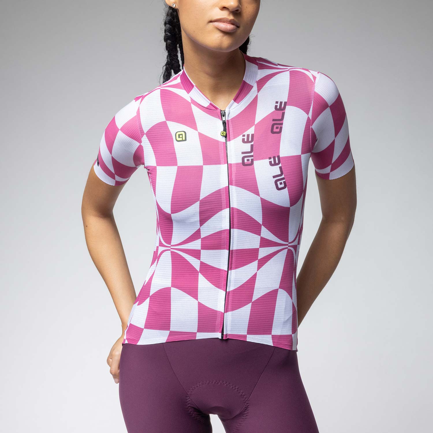 Ale Clothing Multiverso 2.0 PR-E Womens Short Sleeved Jersey - XL - Pink PR-E - Image 3