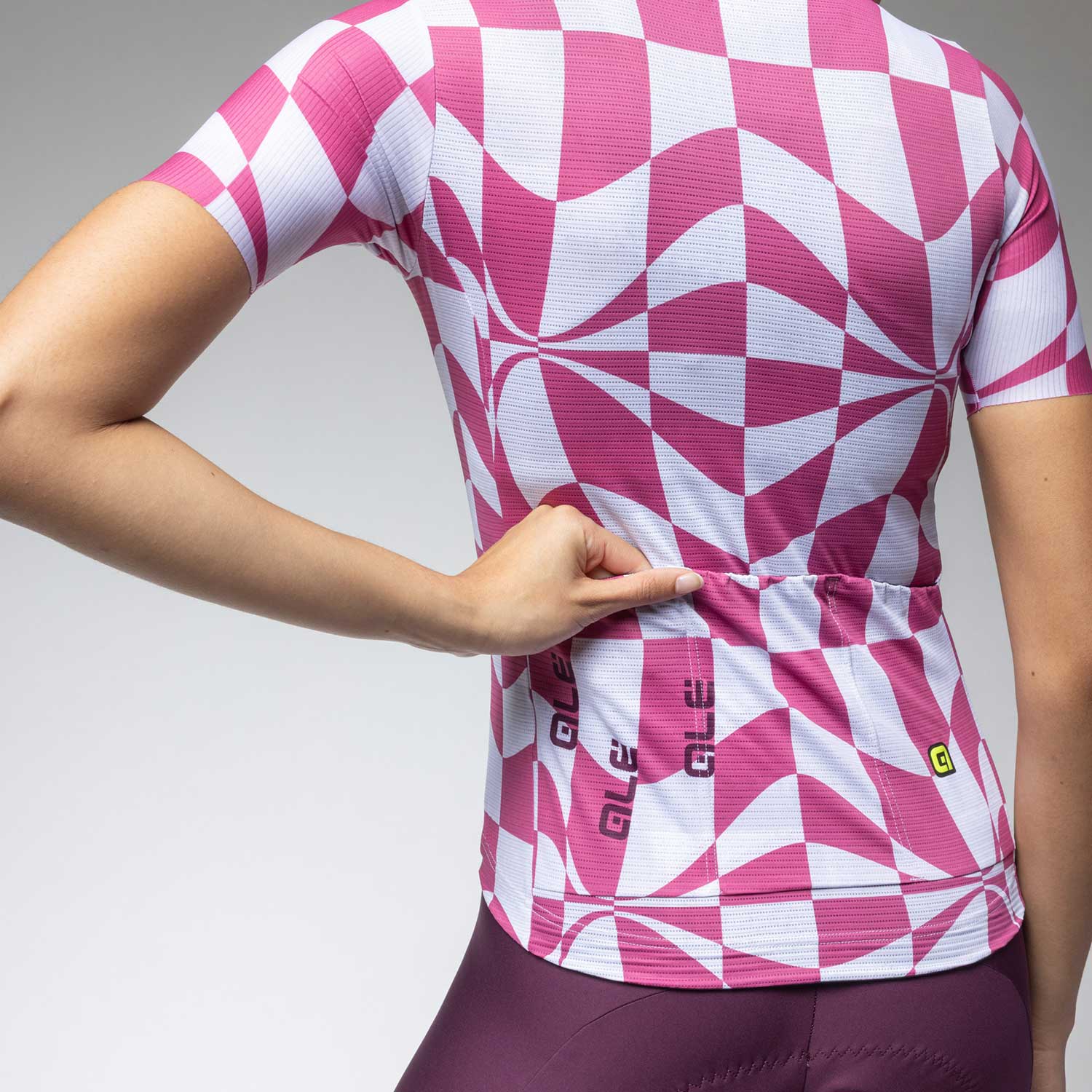 Ale Clothing Multiverso 2.0 PR-E Womens Short Sleeved Jersey - XL - Pink PR-E - Image 5