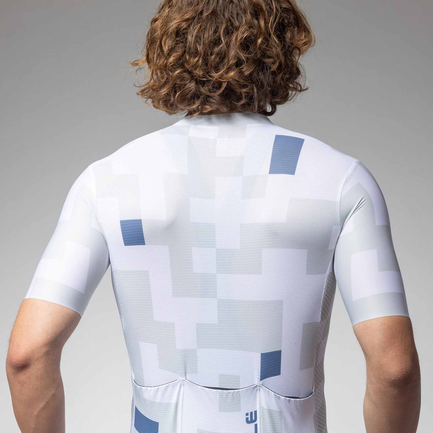 Ale Clothing Pixel Pragma Short Sleeved Jersey - S - White Pragma - Image 4