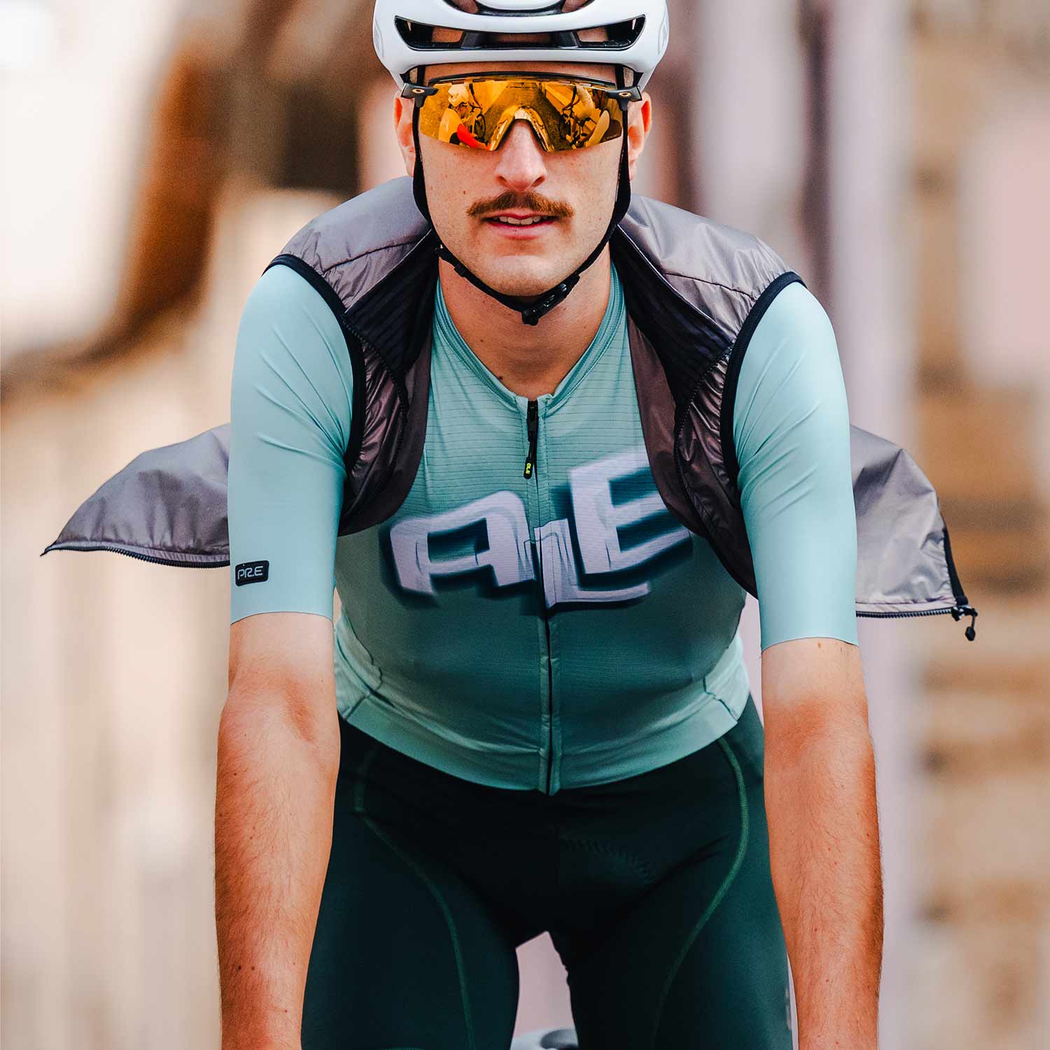 Ale Clothing Sauvage 2.0 PR-E Short Sleeved Jersey - L - Green PR-E - Image 6