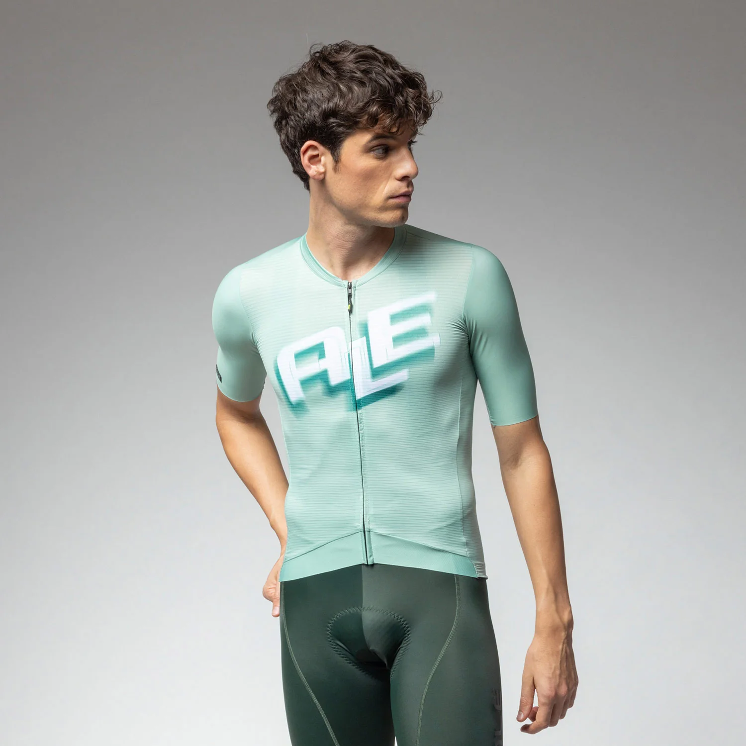 Ale Clothing Sauvage 2.0 PR-E Short Sleeved Jersey - M - Green PR-E